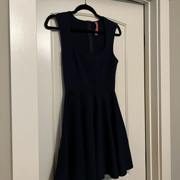Navy Skater Dress - Picture 3 of 6